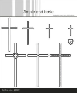 Simple And Basic - Crosses Cutting Dies
