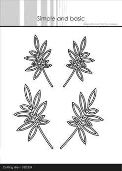 Simple And Basic - Leaves Outline Cutting Dies