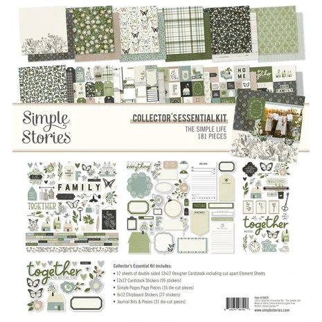 Simple Stories Simple - The Simple Life Collector's Essential Kit 1 Simple Stories Simple - The Simple Life Collector's Essential Kit