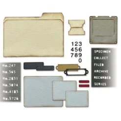 Sizzix Thinlits Die Set 54PK Specimen