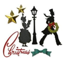 Sizzix Thinlits Die Set 9PK - Vault Series: Christmas 2021