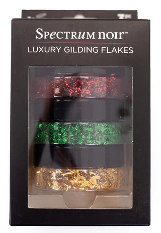 Spectrum Noir - Luxury Gilding Flakes Christmas (3x50ml) 1 Spectrum Noir - Luxury Gilding Flakes Christmas (3x50ml)