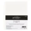 Spellbinders -BetterPress - Better Press Cotton 8 1/2 X 11 Inch Sheets Porcelain (25pcs)