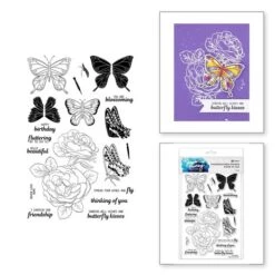 Spellbinders - Butterfly Kisses Ranger Clear Stamp