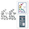 Spellbinders -BetterPress - Butterfly Swirl Press Plate & Die Set