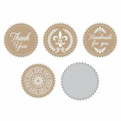 Spellbinders Elegant Foil Seals Hot Foil Plate