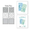 Spellbinders - Log Cabin And Flower Mini Quilts Etched Dies
