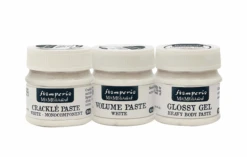 Stamperia Mixed Media Art Selection: Volume/Glossy/Crackle