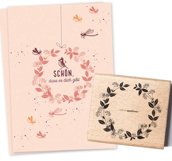 Cats On Appletrees - Stempel Blütenkranz 6 1 Cats On Appletrees - Stempel Blütenkranz 6