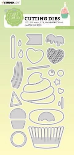 Studio Light Cutting Die Sweet Stories Nr.510