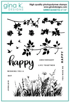 Gina K Designs - STAMPS- Summer Silhouettes