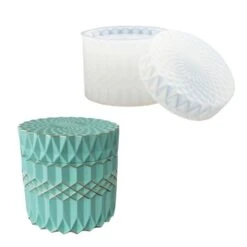 Silicone Mold - Candle Box With Lip