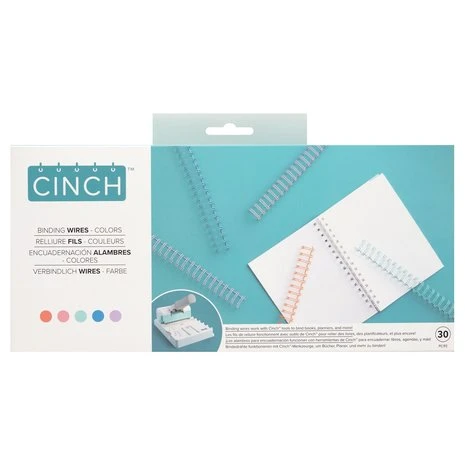 Buchbindedraht Cinch Binding Wires Colors (30pcs) 2 Buchbindedraht Cinch Binding Wires Colors (30pcs) – Bild 2
